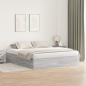 Preview: Stauraum-Bettgestell Grau Sonoma 180x200 cm
