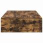 Preview: Stauraum Bettgestell Rauch Eiche 90x190 cm