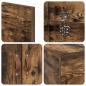 Preview: Stauraum Bettgestell Rauch Eiche 90x190 cm