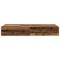 Preview: Bett mit Stauraum Altes Holz Massivholz Schlicht