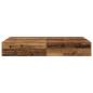 Preview: Stauraum-Bettgestell Altes Holz 120x190 cm