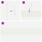 Preview: Raseneinfassung 50 pcs 100 x 0,05 x 20 cm Kalt gewalzter Stahl