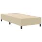 Preview: Boxspringbett Hellgrün Grau 80x200 cm Cordstoff