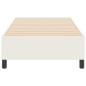 Preview: Boxspringbett Creme 90x200 cm Cord-Stoff