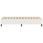 Preview: Boxspringbett Creme 90x200 cm Cord-Stoff