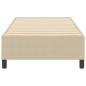 Preview: Boxspringbett Hellgrün Grau 90x200 cm Cordstoff