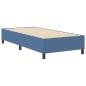 Preview: Boxspringbett Blau 100x200 cm Corduroy Stoff