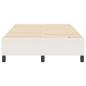 Preview: Boxspringbett Creme Kleines Doppelbett Cordstoff