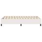 Preview: Boxspringbett Creme Kleines Doppelbett Cordstoff
