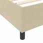 Preview: Boxspringbett Leichtgrün Grau Kleines Doppelbett Kordstoff