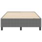 Preview: Boxspringbett Hellgrau 120x200 cm Cordstoff