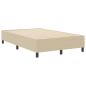 Preview: Boxspringbett Hellgrün Grau 120x200 cm Cordstoff