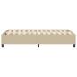 Preview: Boxspringbett Hellgrün Grau 120x200 cm Cordstoff