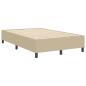 Preview: Boxspringbett Hellgrün Grau 120x200 cm Cordstoff