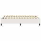 Preview: Boxspringbett Creme 140x200 cm aus Cordstoff