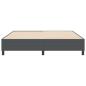 Preview: Boxspringbett Dunkelgrau Super King Corduroy Stoff