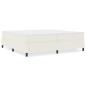 Preview: Boxspringbett Creme 200x200 cm Cordstoff