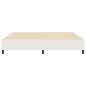 Preview: Boxspringbett Creme 200x200 cm Cordstoff