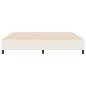 Preview: Boxspringbett Creme 200x200 cm Cordstoff