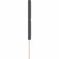 Preview: Kopfteil Einfaches Design Dunkelgrau 80 cm Corduroy Stoff