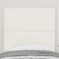 Preview: Kopfteil Creme 100 cm Cordstoff