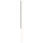 Preview: Kopfteil Creme 100 cm Cordstoff