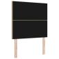 Preview: Kopfteil Einfaches Design Hellgrün Grau 100 cm Cord
