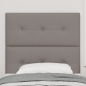 Preview: Höhenverstellbares Kopfteil mit Kopfteil Taupe 90 cm Stoff