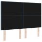 Preview: Kopfteil Mit Knopfheftung Blau 140 cm Stoff