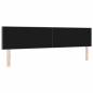 Preview: LED Kopfteil Einfaches Design Hellgrau 100 cm Cord-Stoff