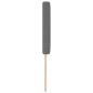 Preview: LED Kopfteil Einfaches Design Hellgrau 100 cm Cord-Stoff