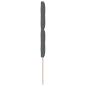 Preview: LED Kopfteil Dunkelgrau 80 cm Stoff