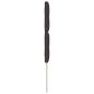 Preview: LED Kopfteil Dunkelbraun 90 cm Stoff