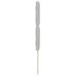 Preview: LED Kopfteil Licht Grau 100 cm Samt