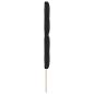 Preview: LED Kopfteil Schwarz 72 cm Samt