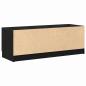 Preview: TV-Schrank Schwarze Eiche 102x35x36,5 cm Spanplatte