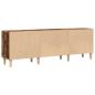 Preview: TV-Schrank Alte Holz 150x30x50 cm Holzwerkstoff