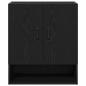 Preview: Wandregal Schwarze Eiche 60x30x70 cm Holzwerkstoff
