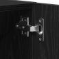 Preview: Wandregal Schwarze Eiche 60x30x70 cm Holzwerkstoff