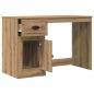 Preview: Schreibtisch mit Aufbewahrung Artisan Eiche 50x115x75 cm Holzwerkstoff