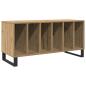 Preview: Schallplattenregal Artisan Eiche 100x38x48 cm Ingenieurlaminat