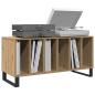 Preview: Schallplattenregal Artisan Eiche 100x38x48 cm Ingenieurlaminat