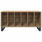 Preview: Schallplattenregal Artisan Eiche 100x38x48 cm Ingenieurlaminat