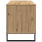 Preview: Schallplattenregal Artisan Eiche 100x38x48 cm Ingenieurlaminat