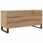 Preview: Schallplattenregal Artisan Eiche 100x38x48 cm Ingenieurlaminat