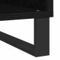 Preview: Record Cabinet Schwarz Eiche 100x38x48 cm Werkstoff