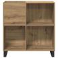 Preview: Record Cabinet Artisan Oak 84,5x38x89 cm Holzwerkstoff