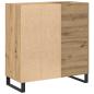 Preview: Record Cabinet Artisan Oak 84,5x38x89 cm Holzwerkstoff