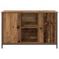 Preview: TV-Schrank Artisan Eiche 101x35x65 cm aus engineered Wood und Stahl