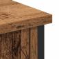 Preview: TV-Schrank Artisan Eiche 101x35x65 cm aus engineered Wood und Stahl